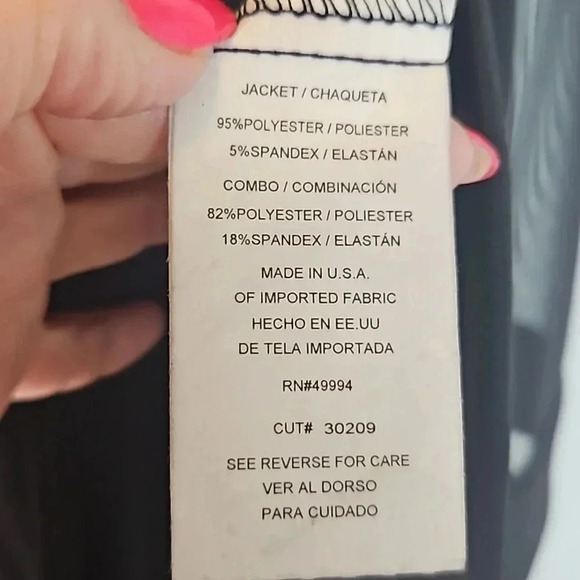 NWT R&M Richard's Mother of the Bride Dress and Jacket Black 2 Piece Set 14P - Picture 9 of 10